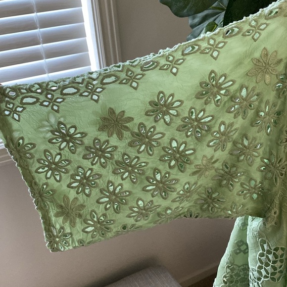 Johnny Was | Sage Tea Baez Salacia Kimono - Size M - Picture 2 of 6